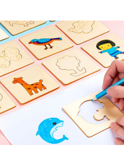 DREWNIANE SZABLONY DO...