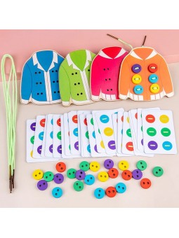 Układanka przewlekanka z...