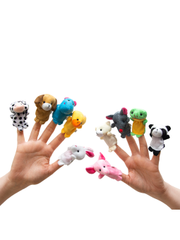 PACYNKI NA PALEC ZESTAW 10...